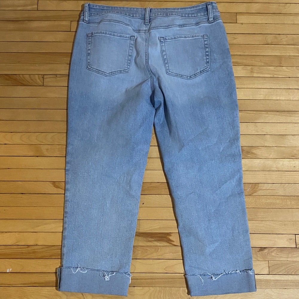 Maurices Light Blue Ankle Jeans